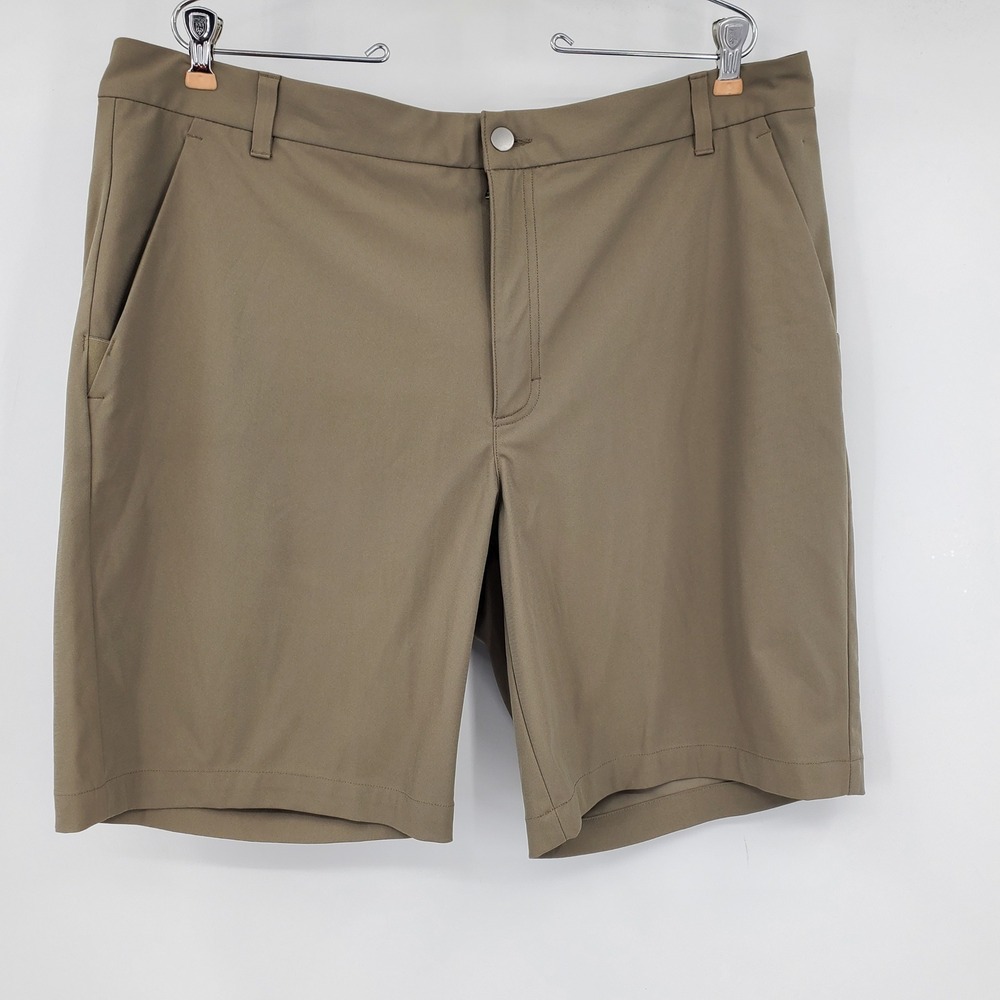 NWT VRST Men Commuter Short 40 Delta Brown Moisture Wicking Performance Golf